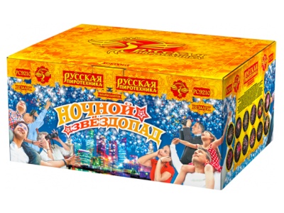 Ночной звездопад Комбинированный Фейерверк купить в Ядрине | yadrin.salutsklad.ru