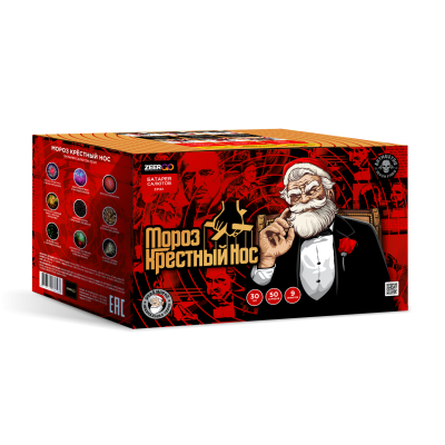 Мороз Крестный нос Батарея салютов купить в Ядрине | yadrin.salutsklad.ru