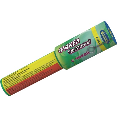 Дымовой (с чекой) зеленый Фальшфейер купить в Ядрине | yadrin.salutsklad.ru