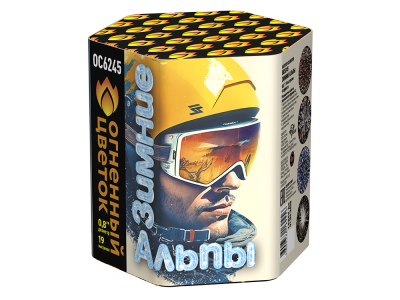 Зимние Альпы Батарея салютов купить в Ядрине | yadrin.salutsklad.ru