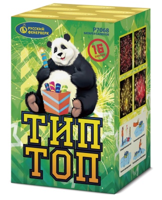 Тип-Топ Батарея салютов купить в Ядрине | yadrin.salutsklad.ru