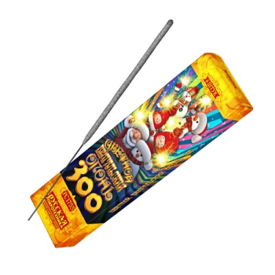 Цветной 300 мм. Бенгальские огни купить в Ядрине | yadrin.salutsklad.ru